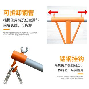 厂家大直供石子板搬运880车路沿石理石夹运输夹花岗具岩水泥石板