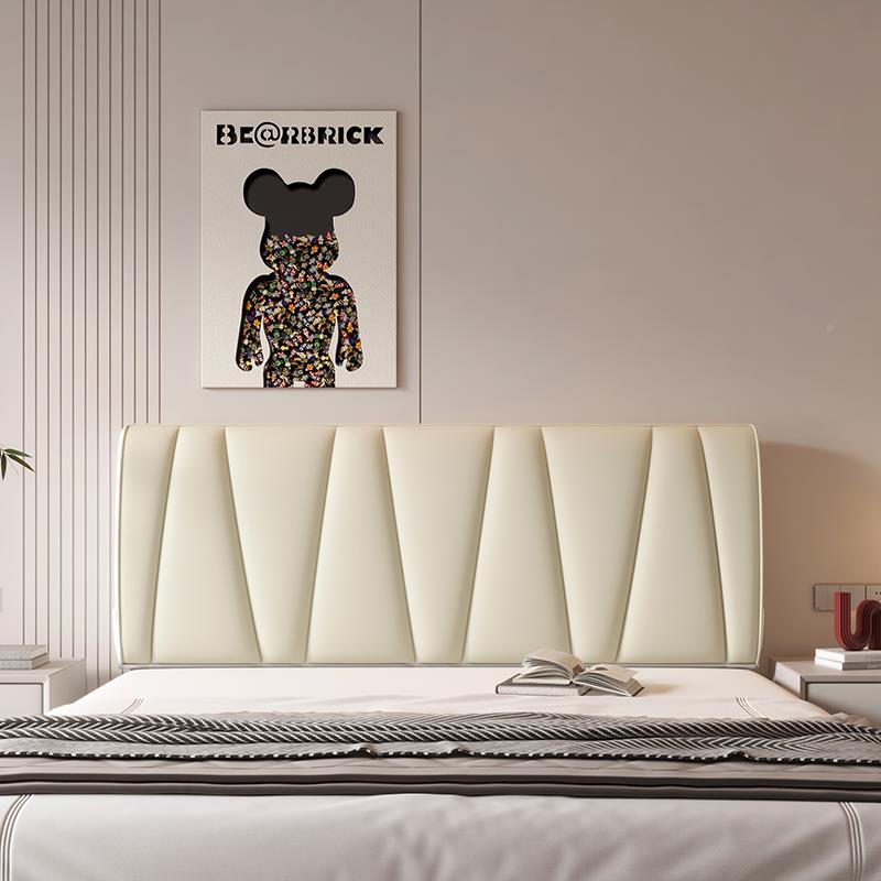 罩2头025新款科技布全包床头套软头包床木床保护XX89645套防尘罩