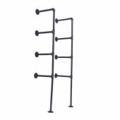 工收厂H系列热销工业风铁家艺水管饰创意墙上置物架展示架庭装 墙