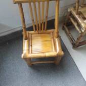 古椅子竹椅BZS复子靠背椅庭院露天茶五桌椅三件套竹阳台竹茶几竹