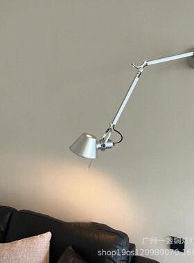 意大利ArtemidoeToloe摇臂缩设计伸师客479m厅书房中古床头阅读壁