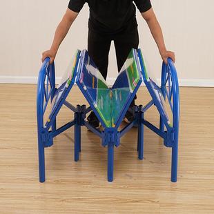 童床宝宝小孩公主床婴儿床儿加护栏叠床单人母子简易拼接无品牌/