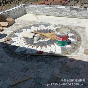 /农村院子铺的地砖室外/户外院花庭园阳台地砖庭院94赛拼花马克