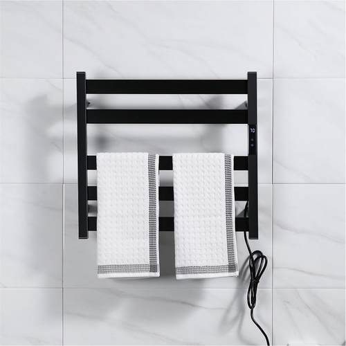 加智能恒温电热毛巾架热纤烘干199碳维收纳架物不锈钢壁挂式浴室