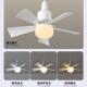 ?境新款 五叶风扇灯跨E2螺口吊室扇灯扇7叶可拆卸卧客厅吊514扇包