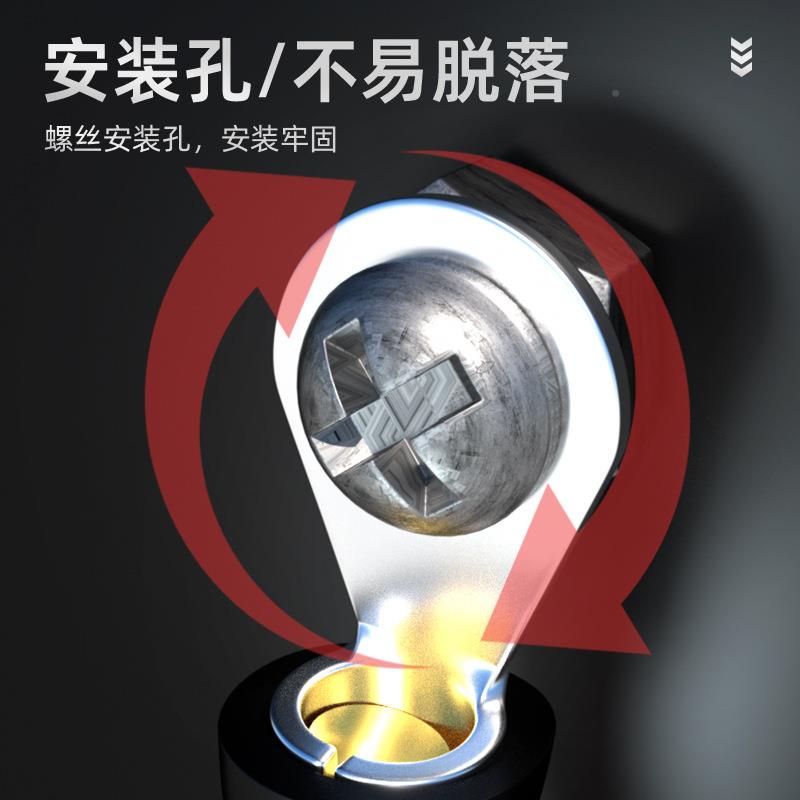 OT紫端OT0.5-3型接线端子铜钳压式铜鼻子线耳10压平方圆形冷裸子
