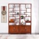 红木博物架花梨木博古架实木中式 多宝阁刺猬紫檀古董架超窄置物架