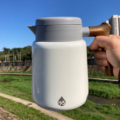 HY3红点桌面真空保温水壶1000ML水杯304不锈钢