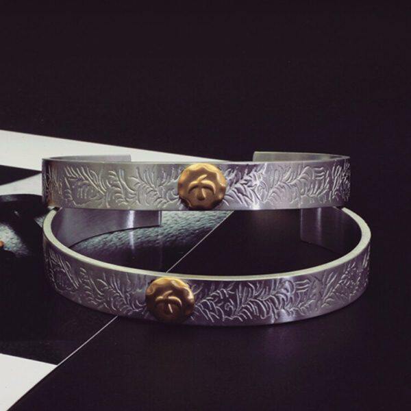 手镯男印第安民族风原宿飞鸟点金老鹰简约情侣手镯日韩百搭潮手环