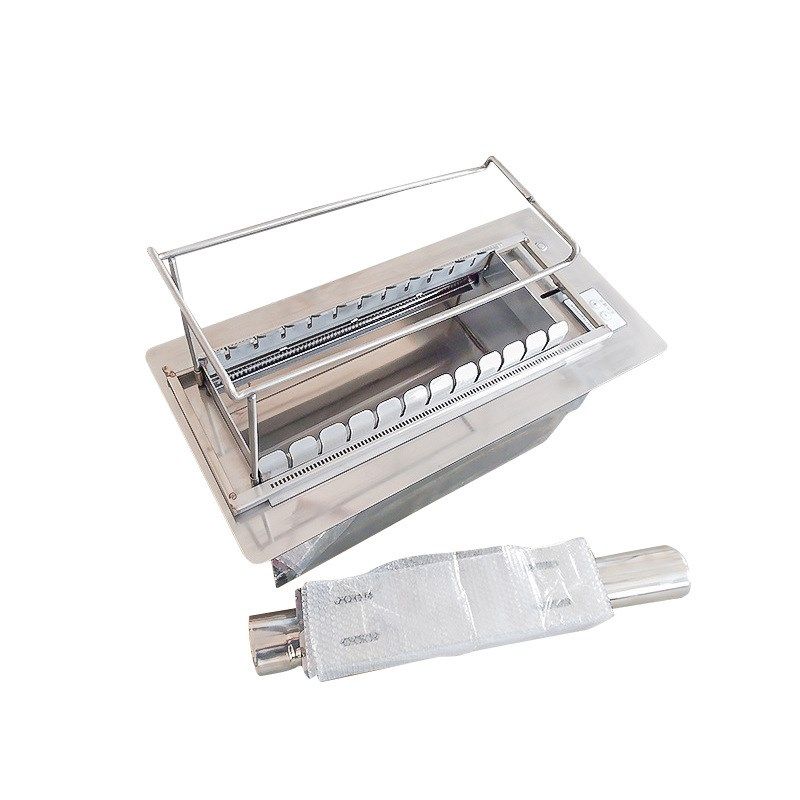 石英管无烟电烤炉机自动翻转烧烤炉韩式商用多人烧烤架面筋烤生蚝