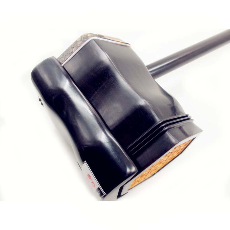 包邮-黑檀料 麻花雕轴 刻诗 蒙皮二胡 胡W琴 308D