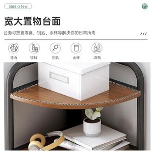 9C厅转角柜客置物架落地柜角柜拐角角书架收纳卧室902三角形墙储