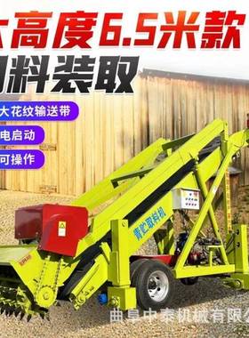 草窖池取料机牛草羊驴场电动移动UUJ式扒车小马型移动方便款取料