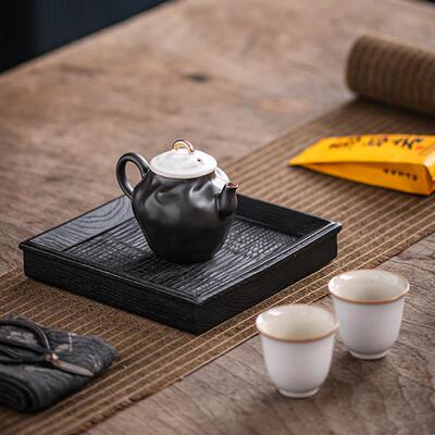 中式古2889999工茶壶创手工陶瓷壶手捏壶复老泥手功夫泡茶器分茶