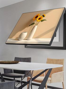 小清新表装饰画温馨花卉电网络盒电箱箱电闸多媒体盒免SQ102401打