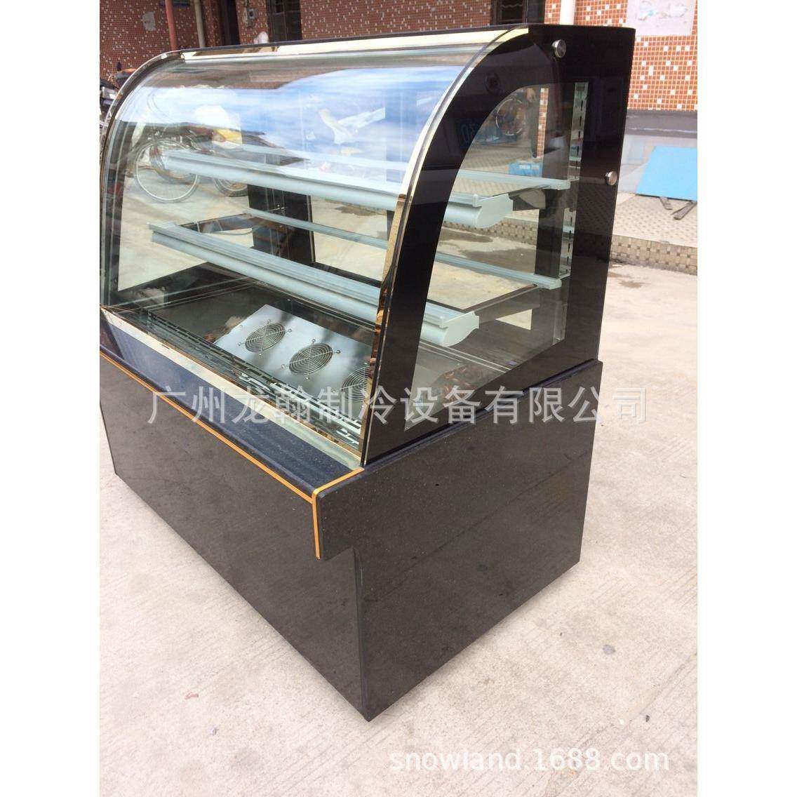 糕2019热销款1.2米立式形玻璃冷藏保鲜风弧CC-120商冷用蛋柜