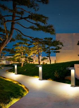 简约L庭E太阳能草坪灯CP12277字方形别墅景观灯D花园林区景广场院