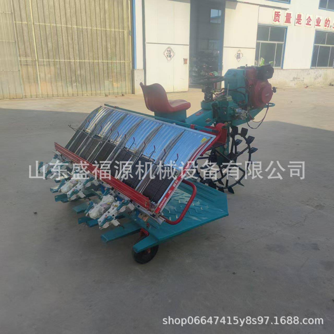 WLG水稻栽苗用全自汽油插秧机动手机推自农走式种植机