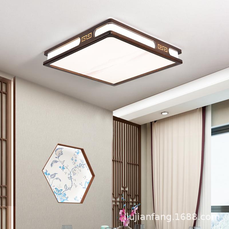 ld吸顶灯具简约现代全e屋套餐卧室灯家用大气3801新中吸式客厅顶