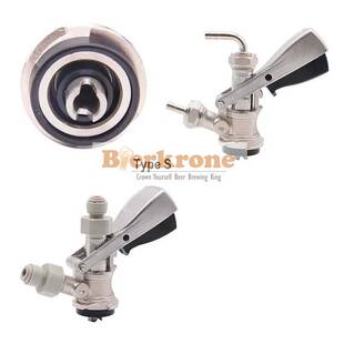精酿啤酒桶打酒头分配器耦合器S/D/G/A型商业桶桶分配器酒头