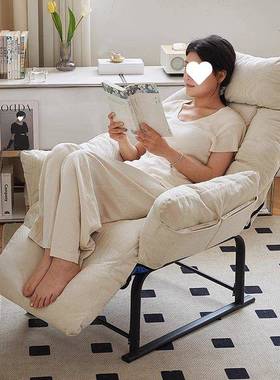 户外椅子子露B86xyDnc营午休懒人沙发坐躺两用椅凳外单节人沙发可