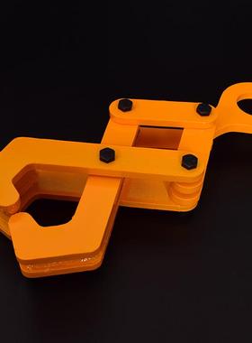 厂家钢轨吊钳道轨夹器1TYT型钢轨槽钢轨吊钩起155持重H型道夹钳