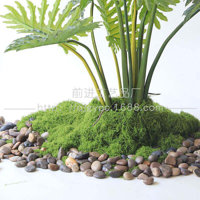 仿真HDQ绿植造户景装饰观造景丝状苔景藓草坪可用外使仿真苔藓假