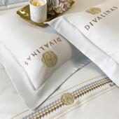 新棉60支全刺绣四件款 套纯棉轻奢长绒笠棉被套床单亲DC202 6肤床