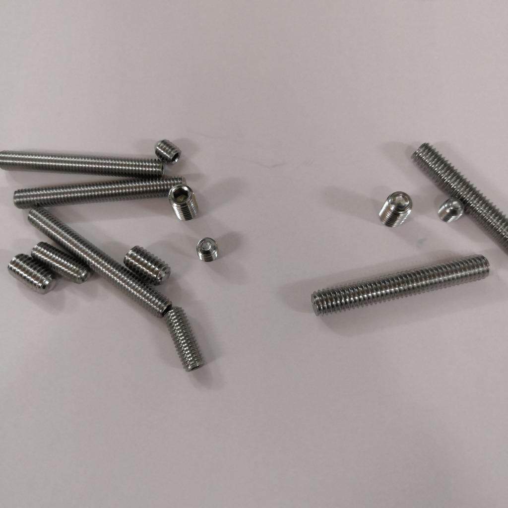 SU3S04不锈钢GB80DIN916M内六角凹端紧定止付机米螺丝61.339M2系