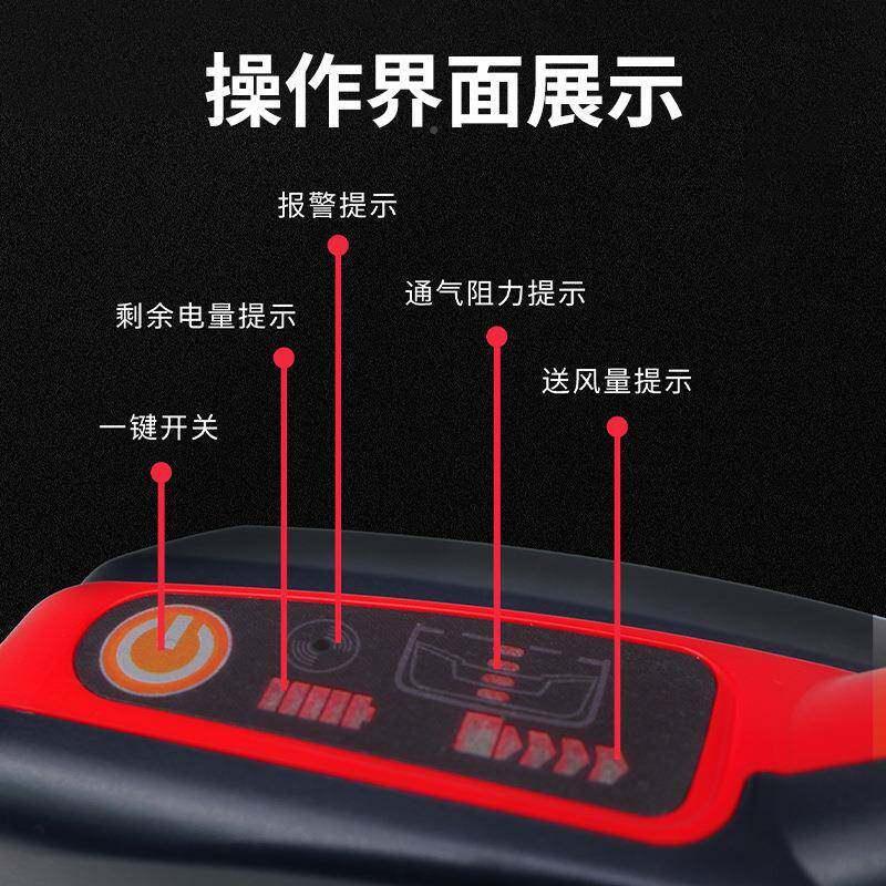 977F面reelyDPD12动力送风过动滤层式呼器面具式电送吸风系统具