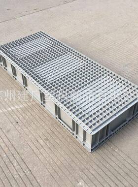 厂家直销外径120*5料00*148mm物UYF流箱塑浅盘0物流周转箱大尺寸