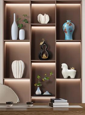 新装中轻奢高家居档饰品摆件式客厅酒柜YA800286电视柜办公室工艺