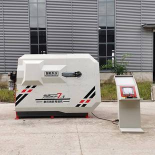 永拓7号大曲调直数控线弯箍机型双钢筋弯曲切断机QUZ弯箍机厂线家