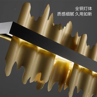 重峦叠嶂灯轻奢餐厅吊274灯后吧现代客厅台灯款 2025新led设计师饰