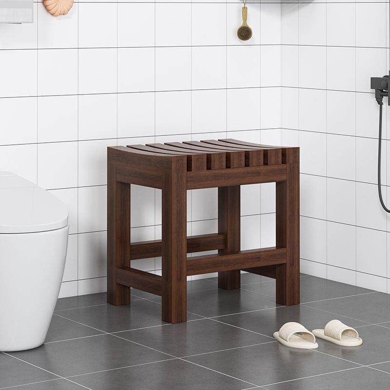 浴室澡凳老人孕妇防水防滑防腐实木洗凳多子家用沐功能淋浴房IKL