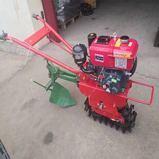 家用小型履带微耕机手扶单链轨趟地机开沟机山坡地大棚施肥播种器