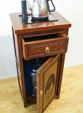 水柜实茶木茶柜小型办公室烧水壶几一茶水KME台家用茶茶体吧机