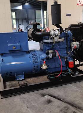 350w柴油发电机组三0相无刷HT-30机商场养殖用电启动柴油k发电机电组