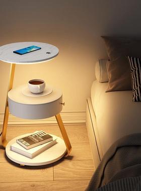 创意KOD室落地灯无线柜充电客厅物卧架茶几灯设计感沙发旁床头一