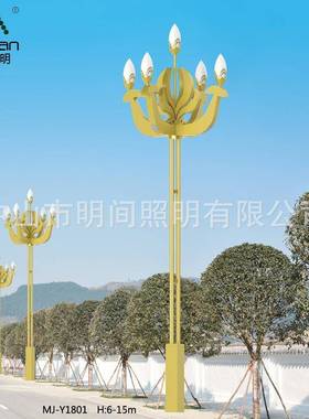 工程销户灯外玉兰DMV直路路市政道路景观8米10米八叉九火LED中华