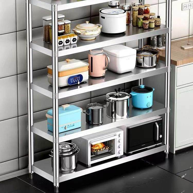不锈钢厨房置物波架五层10012283地收纳储物架落多层微炉烤箱货架,厨房/烹饪用具,抹布架/厨房清洁收纳架,淘宝优惠券,粉丝福利购,淘宝优惠卷
