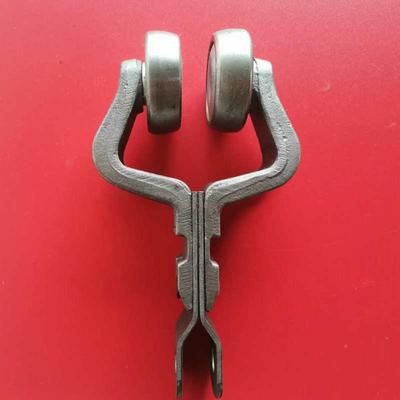 348模锻链滑架重型悬挂式X输0送线XT8010/1X348/45860/滑轮X458涂