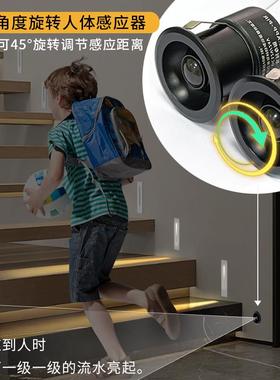 嵌2FB-DJ20V入式智能联阶动人体感应地灯别墅楼梯踏步台脚灯墙角