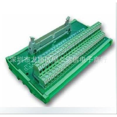 装原ECA进BPY双排端子连D接器PCB模联组