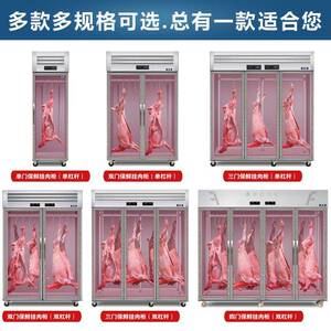 尚厨商用挂肉保鲜冷柜鲜肉冷冻柜猪牛肉950柜柜藏立羊式冷鲜肉生