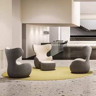 设计师TJYKQ 森川家具妈妈怀抱沙发椅会客接待老虎椅阳台客厅