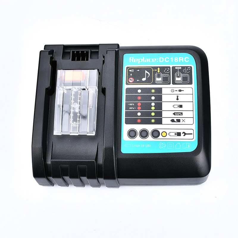 DC18RC替代makit 充电器3A14.4-18V锂电池BL1860电源过充保护