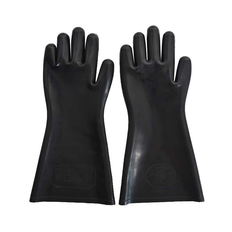 天津双安安全牌丁腈浸胶耐油抗磨劳保手套黑胶丁腈橡胶手套防护
