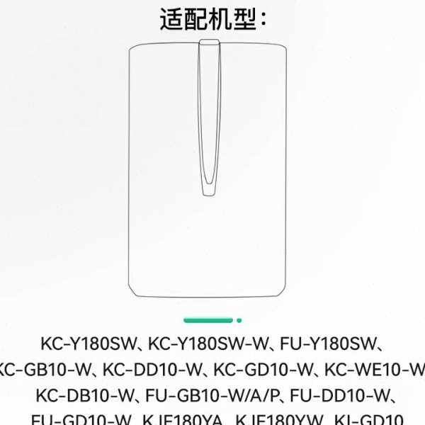 徽曦适配夏普空气净化器滤网芯KC/FU-GD10/DD10/GB10/WE10/DB10-W