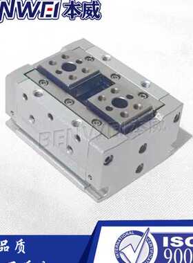 亚德客型薄型手指气缸HFD12X50HFD16X15HFD16X30HFD16X60HFD20X20